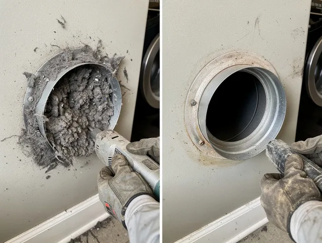 Professional clogged vent cleaning by Strongsville Dryer Vent Cleaning in Strongsville