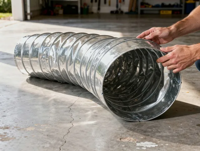 Strongsville Dryer Vent Cleaning specialist using advanced equipment for thorough duct cleaning in Strongsville
