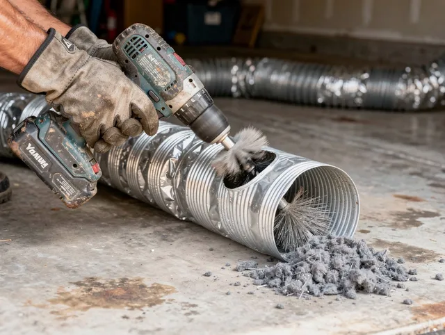 Professional duct cleaning by Strongsville Dryer Vent Cleaning in Strongsville