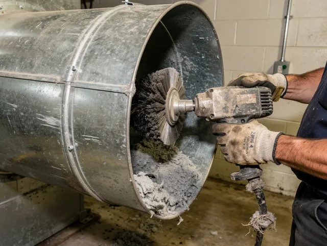 Industrial-grade dryer vent cleaning by Strongsville Dryer Vent Cleaning in Strongsville